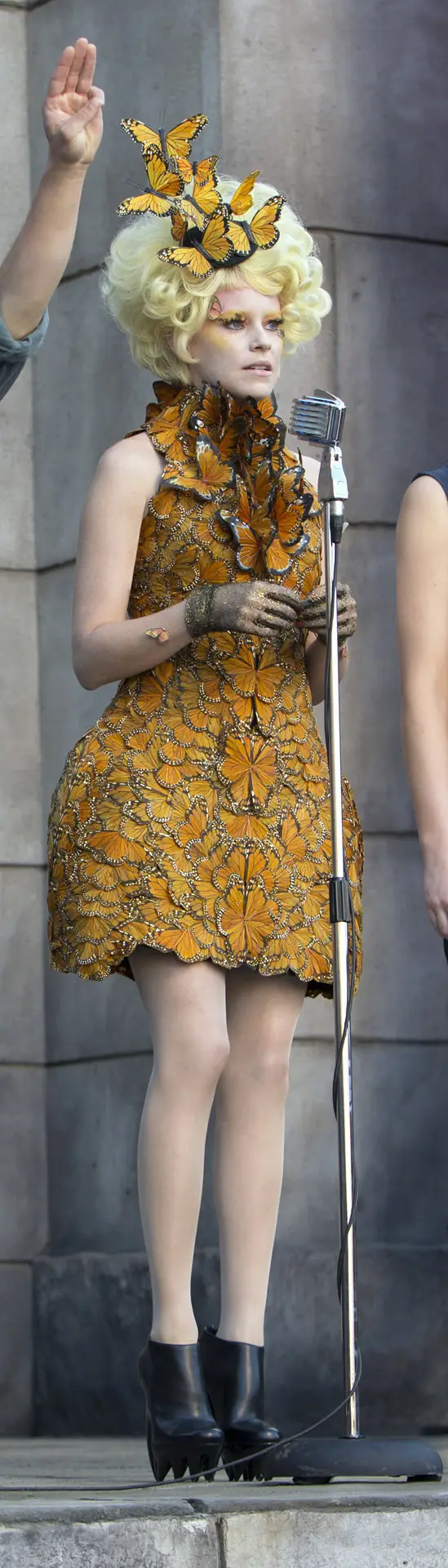 Monarch butterfly gown