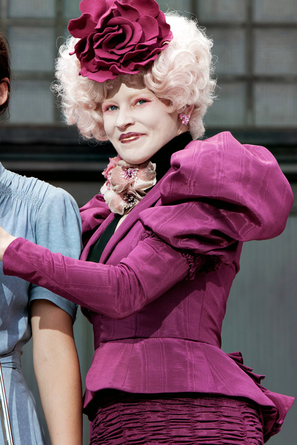 Magenta ruffled jacket