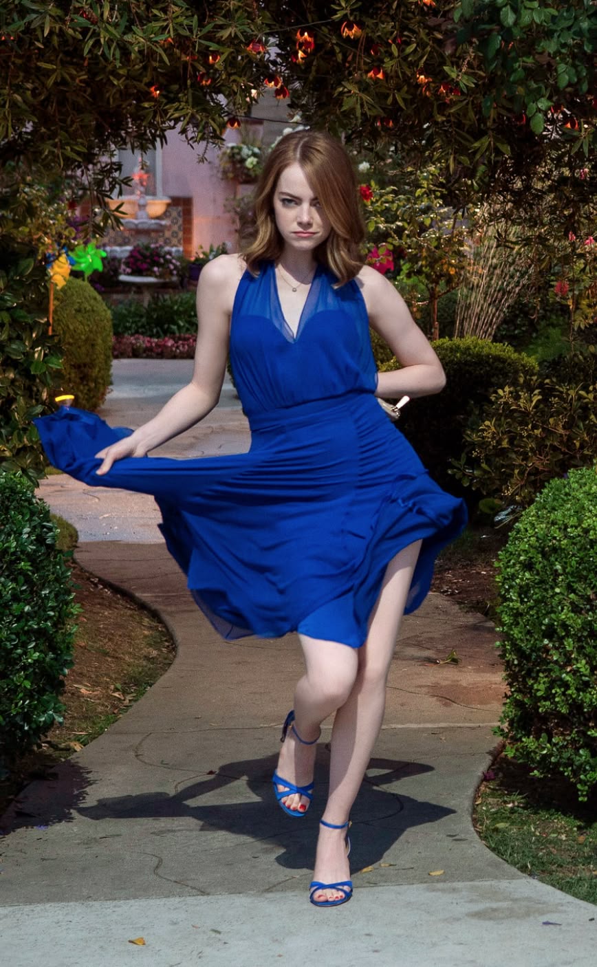 Cobalt party dress