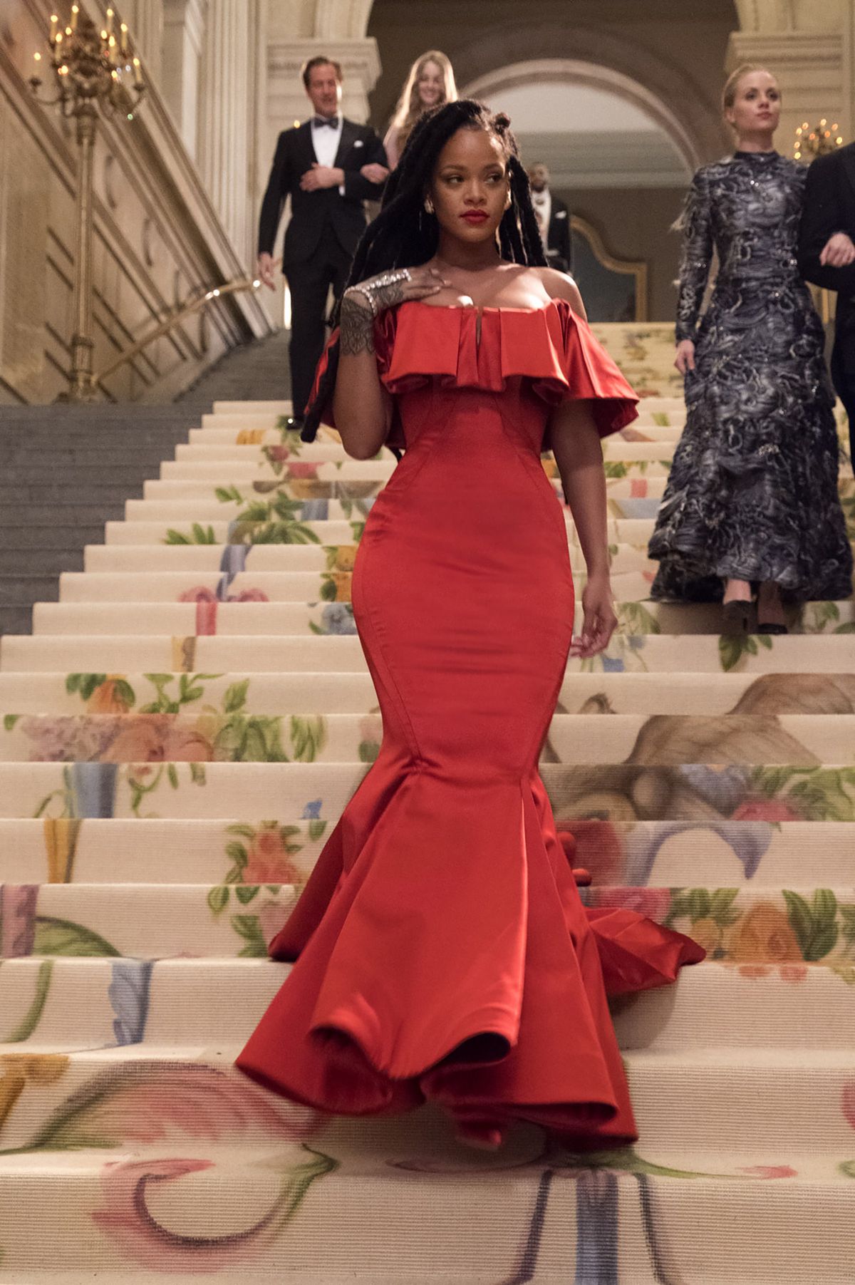 Met Gala staircase entrance